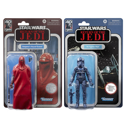 Hasbro Disney Star Wars The Black Series: Emperor’s Royal Guard & TIE Fighter Pilot