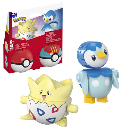 Mattel Mega Pokémon - Togepi och Piplup Pokeballs (JCT44)