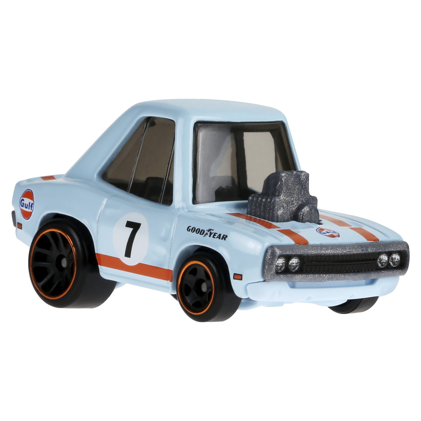 Mattel Hot Wheels Silver Series Tooned Gulf Racing - '70 Dodge Charger