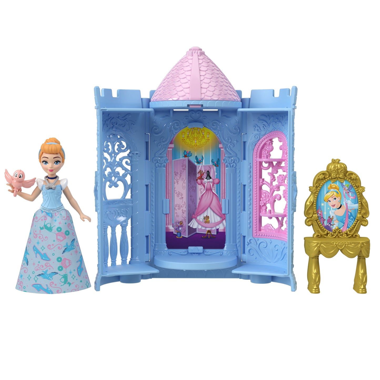 Mattel Disney Prinsessa - Tower Surprise Mini Docka