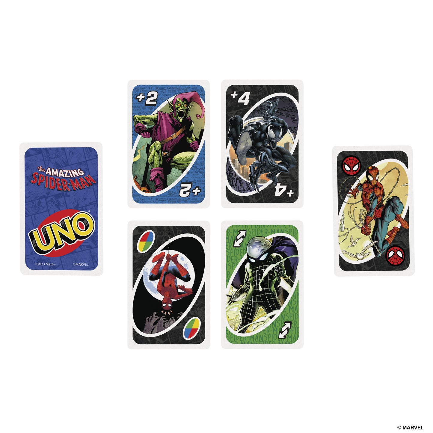 Mattel Uno: Den Fantastiska Spiderman - Kortspel