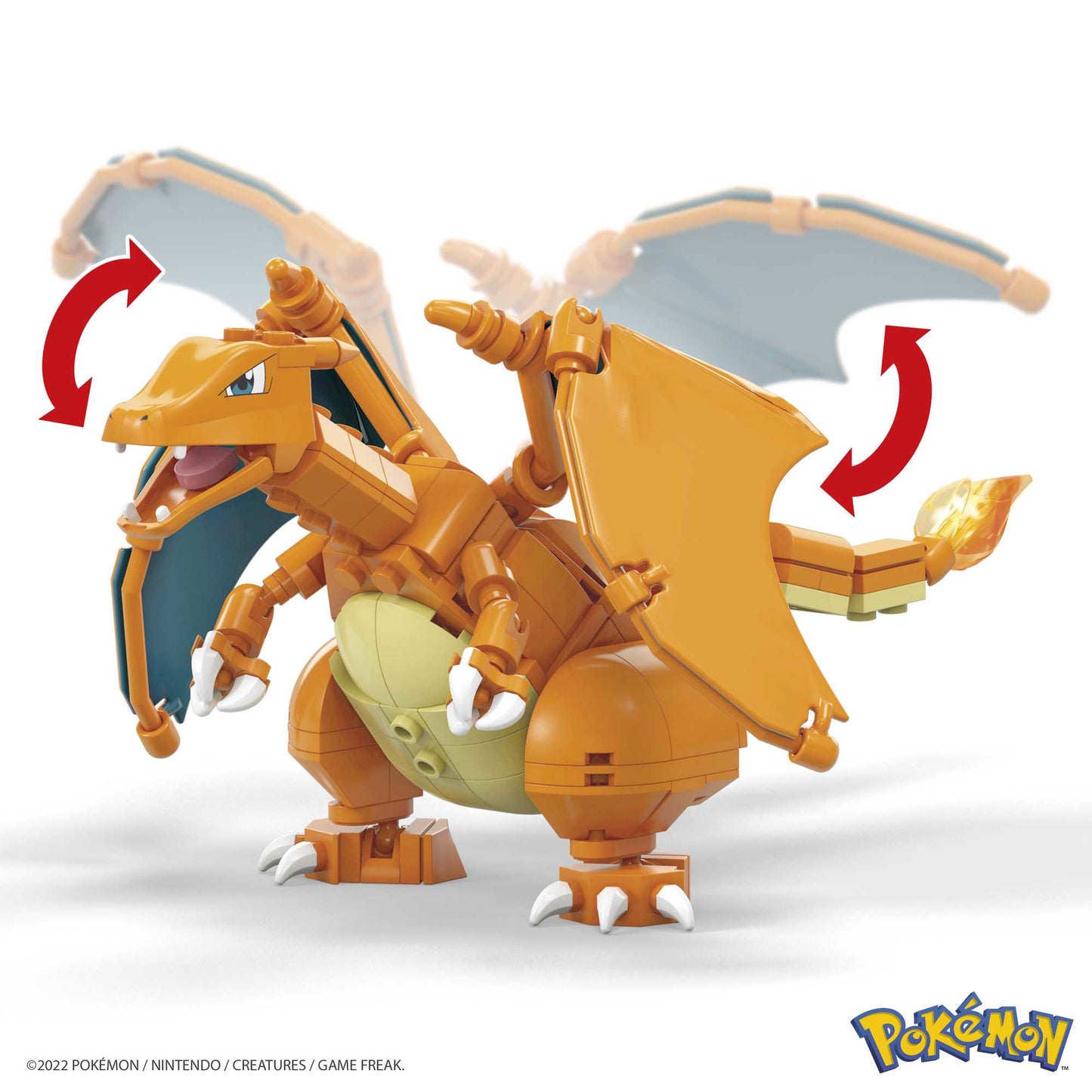 Mattel Mega Pokémon - Charizard (GWY77) Byggsats