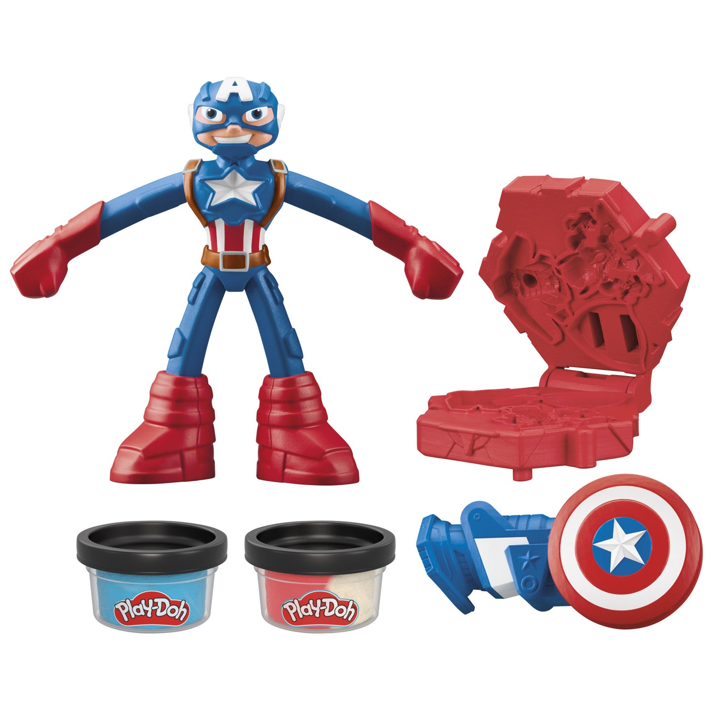 Hasbro Play-Doh Marvel: Captain America - Stamping Shield