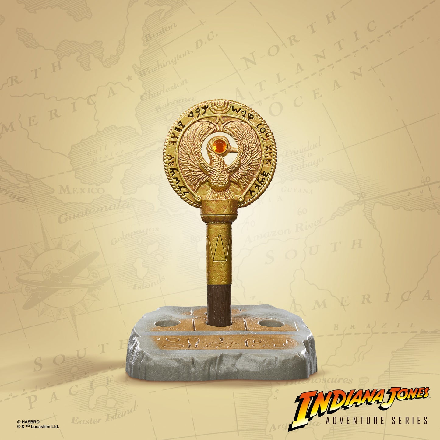 Hasbro Indiana Jones Staff of Ra Headpiece - Elektronisk Talisman