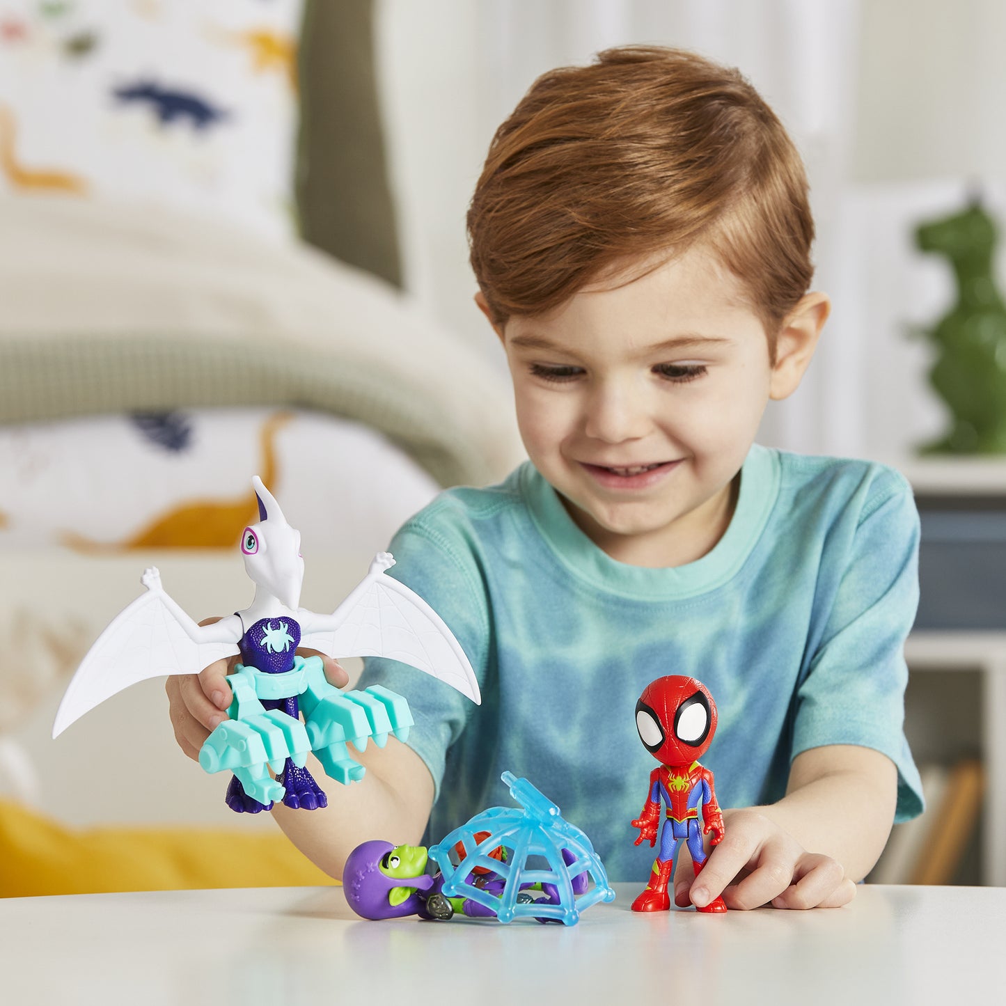 Hasbro Disney Marvel: Spidey och hans fantastiska vänner Dino-Webs - Ghostasaurus och Spidey