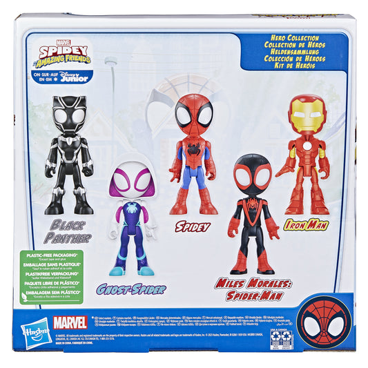 Hasbro Disney Junior Marvel: Spidey och hans fantastiska vänner - Hjälte Samlarpaket