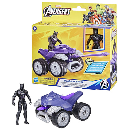 Hasbro Marvel Avengers - Black Panther Fyrhjulingsfigur (F9328)