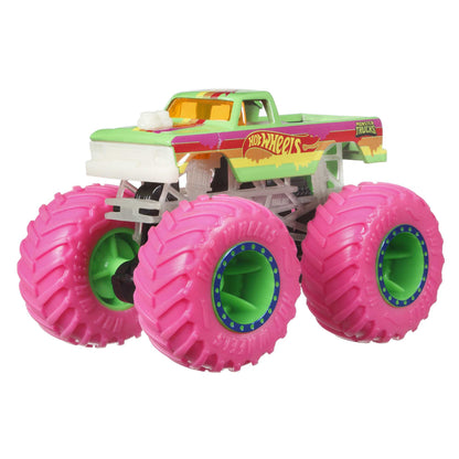 Mattel Hot Wheels Monster Trucks: Glow in The Dark - Podium Crasher