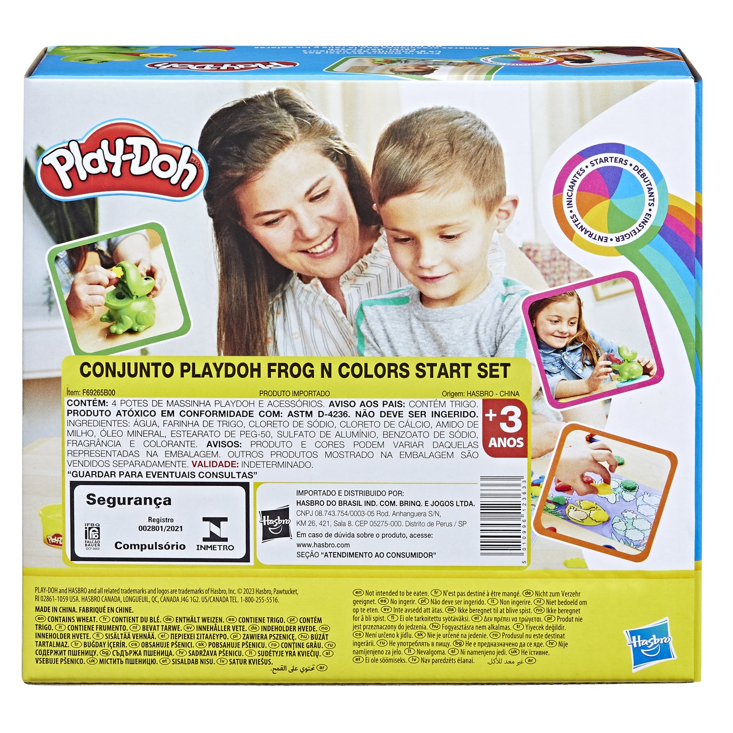 Hasbro Play-Doh: Frog 'n Colors Startset