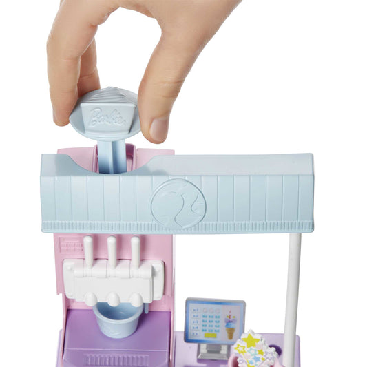 Mattel Barbie: Du kan bli vad som helst - Glasskiosk (HCN46)