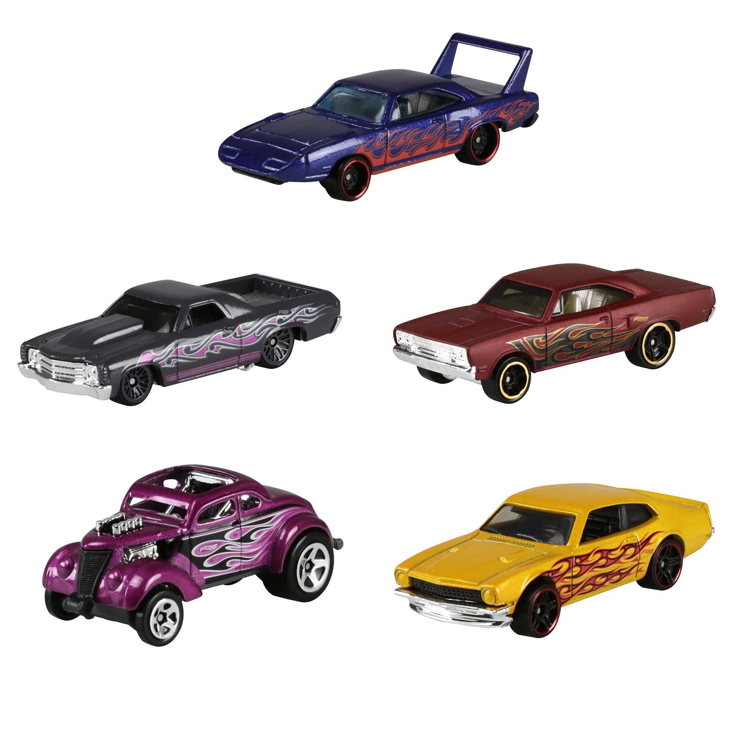 Mattel Hot Wheels - X-Raycers (Set med 5)