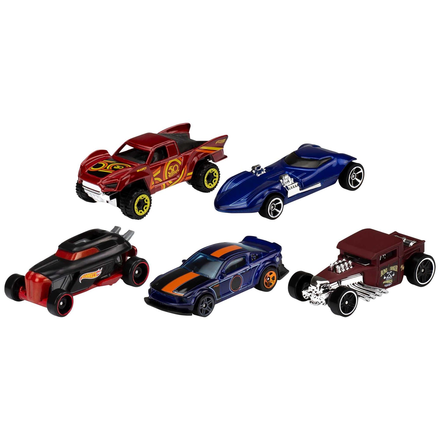 Mattel Hot Wheels - X-Raycers (Set med 5)