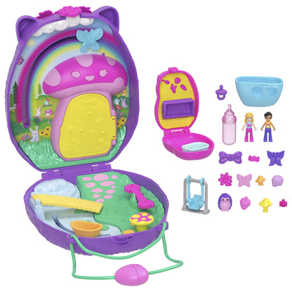 Mattel Polly Pocket: Igelkottsmamma och Bebis Lekset