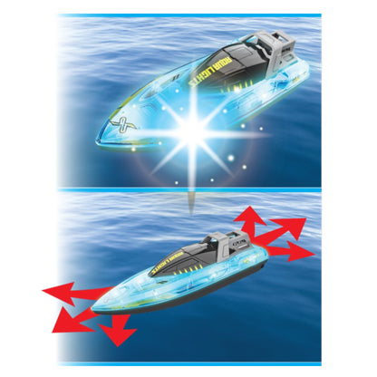 AS Silverlit: Exost R/C - Aqua Lights Båt 7530-20606