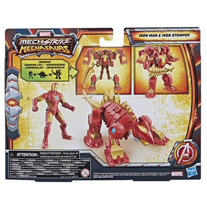 Marvel Mech Strike: Mechasaurus - Iron Man & Iron Stomper