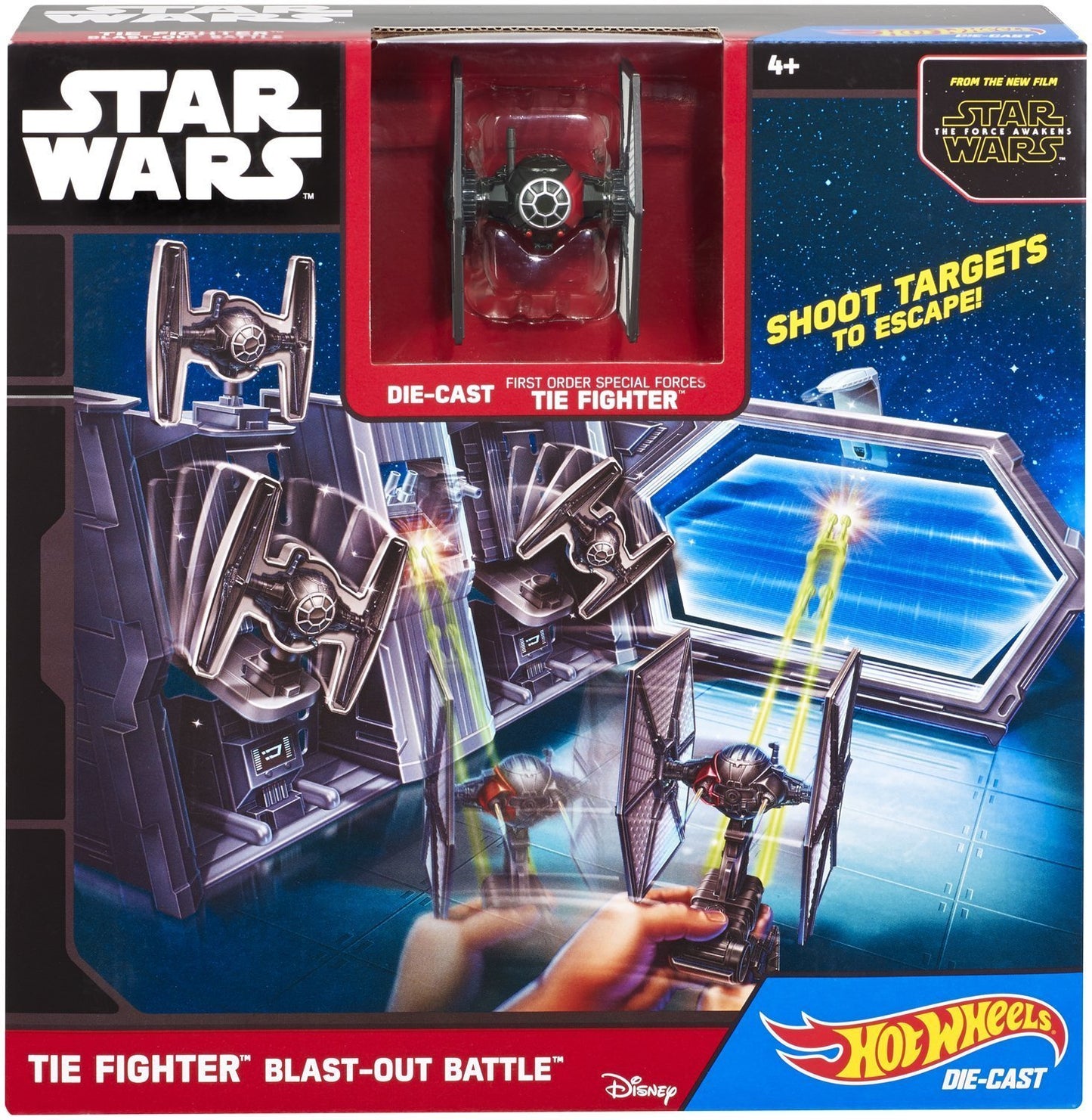 Hot Wheels Star Wars: TIE Fighter Blast-out Battle