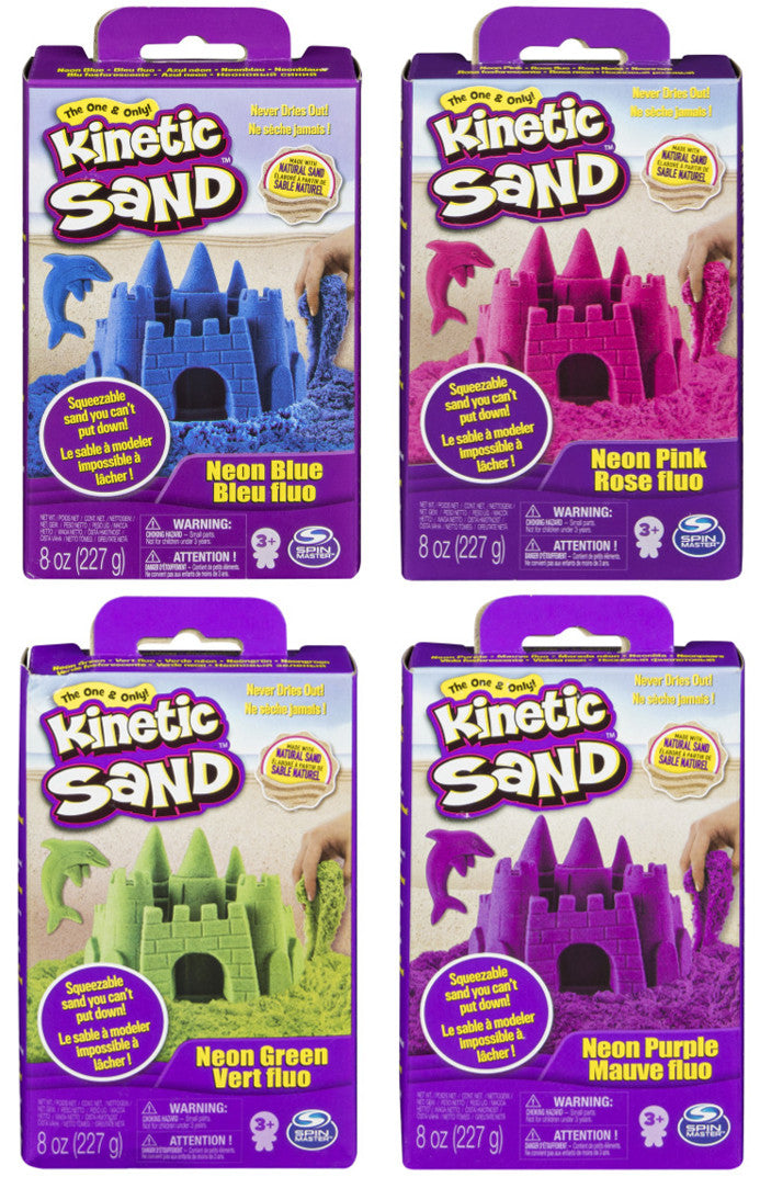 Spin Master Kinetic Sand - Neon Red 8oz