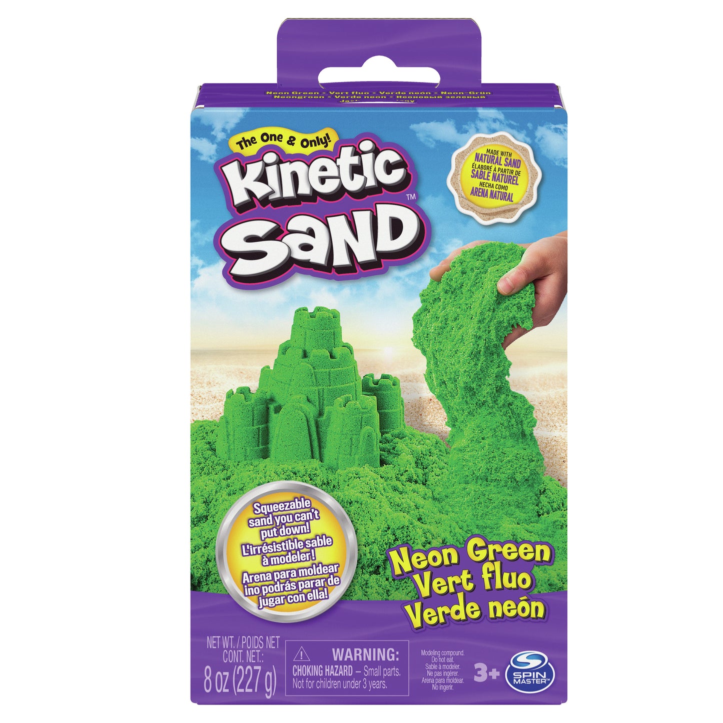 Spin Master Kinetic Sand - Neon Red 8oz