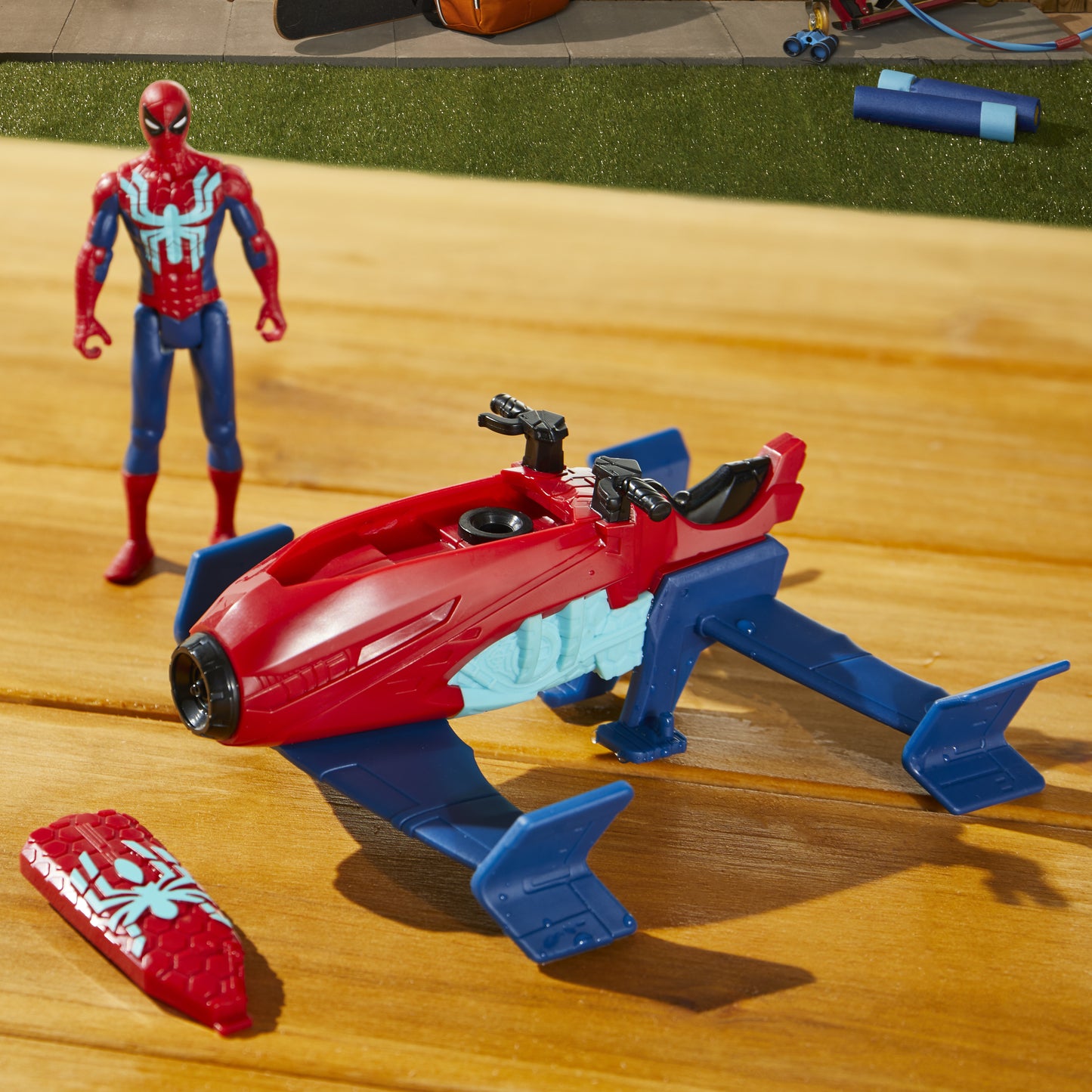 Hasbro Marvel: Web Splashers - Spider-Man Hydro Jet Blast Fordon