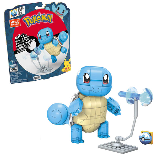 Mega Construx Pokémon - Bygg och Visa Squirtle (GYH00)