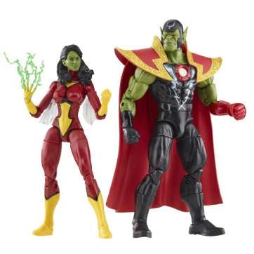 Hasbro Marvel Avengers Legends: Skrull Queen och Super-Skrull