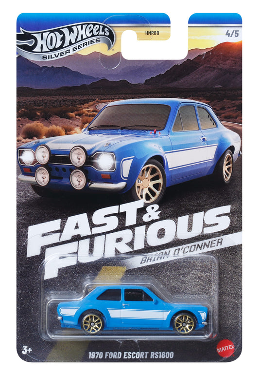 Mattel Hot Wheels Silver Series: Fast and Furious Brian O'Conner - 1970 Ford Escort RS1600 (JBY32)