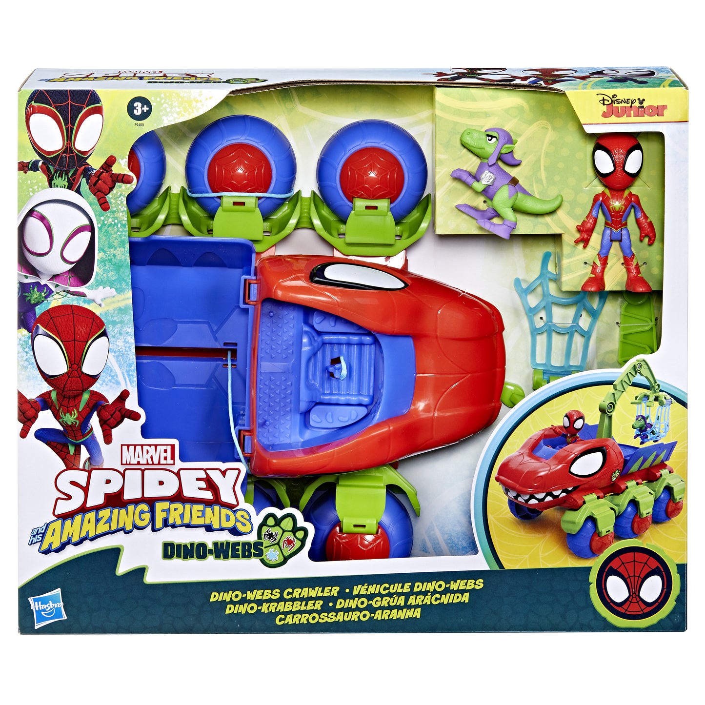 Hasbro Disney: Marvel Spidey och hans fantastiska vänner - Dino-Webs Crawler