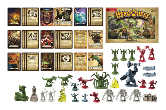 Hasbro Heroquest Jungles Of Delthrak - Quest Pack