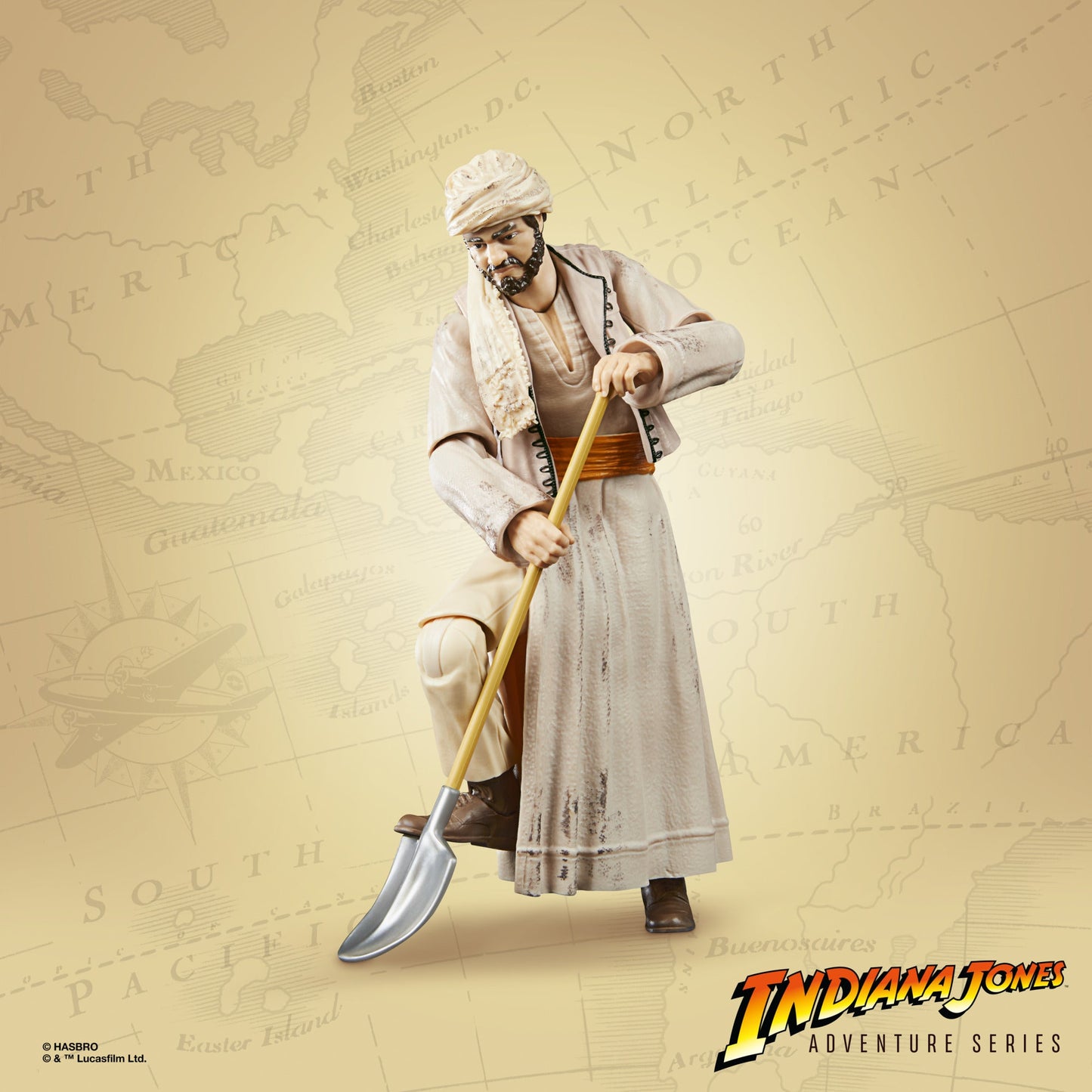 Hasbro Fans Adventure Series: Indiana Jones - Sallah Actionfigur (15cm)