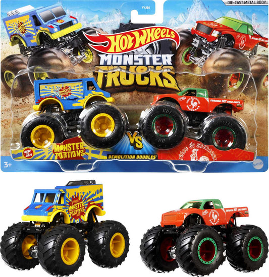 Mattel Hot Wheels Monster Trucks: Demolition Doubles - Sneakerhead (HWN51)