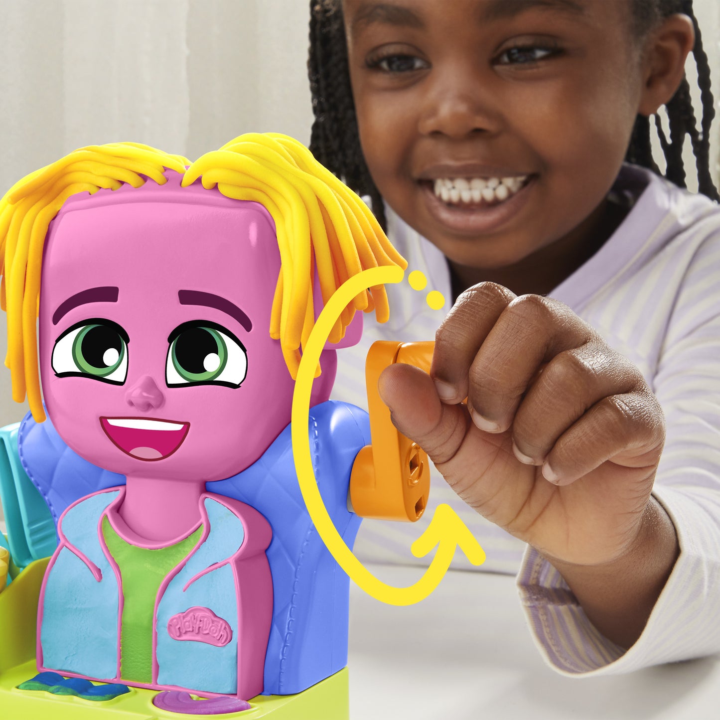 Hasbro Play-Doh: Hair Stylin' Salon (F8807)