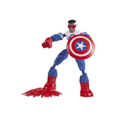 Hasbro Marvel: Avengers Bend and Flex - Captain America Action Figure (15cm)