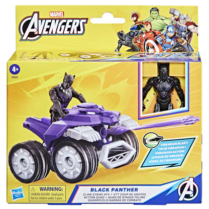 Hasbro Marvel Avengers - Black Panther Fyrhjulingsfigur (F9328)