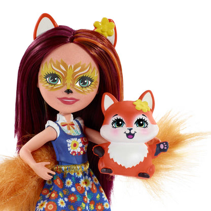 Mattel Enchantimals Mini Docka - Felicity Fox och Flick (FXM71)