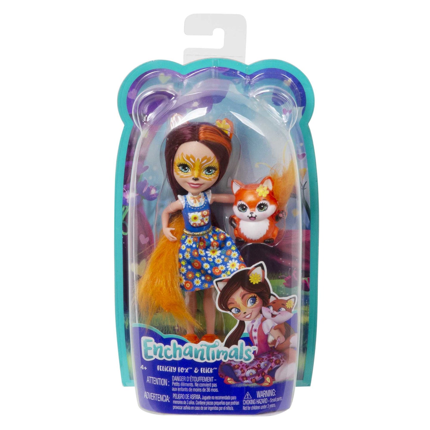 Mattel Enchantimals Mini Docka - Felicity Fox och Flick (FXM71)