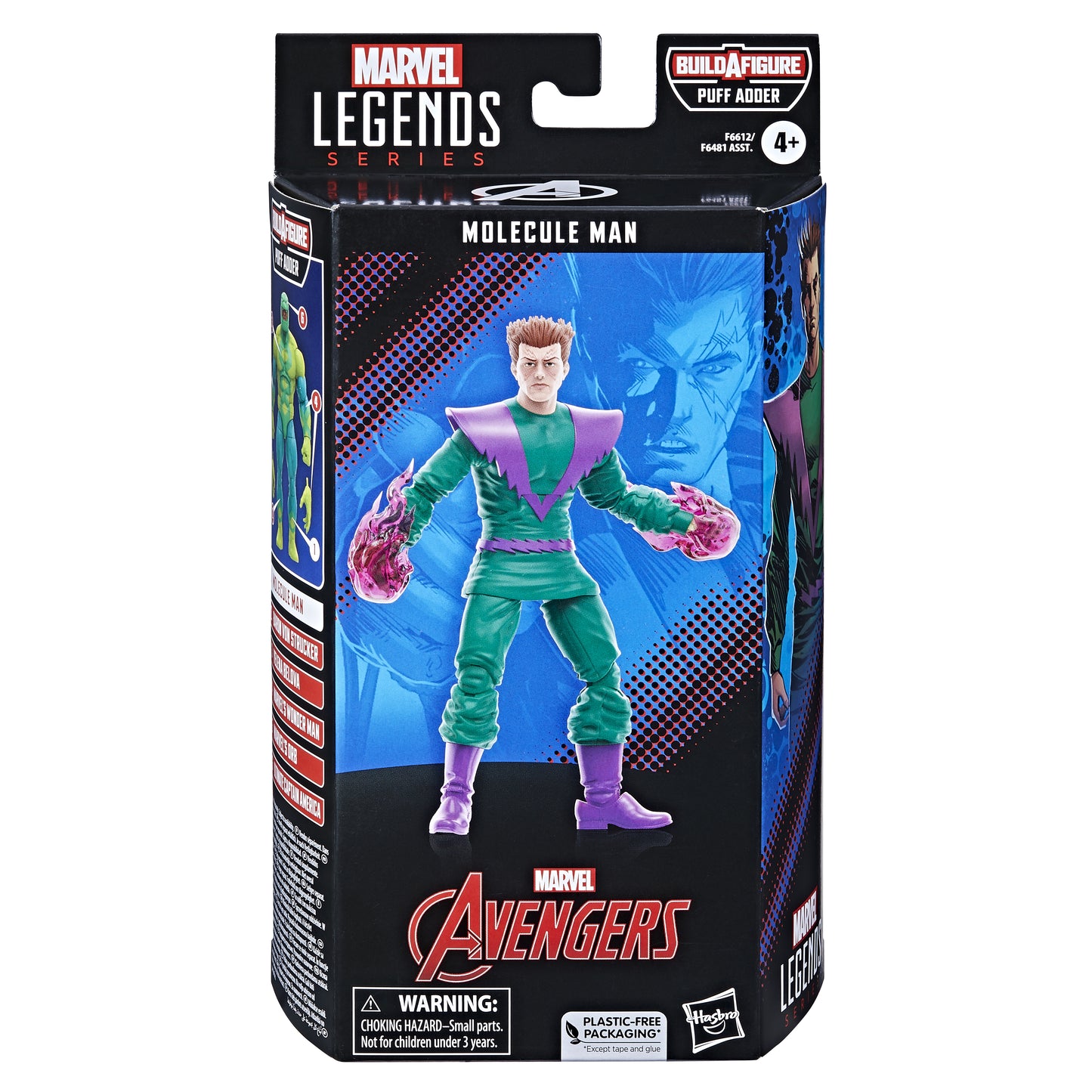 Hasbro Marvel Legends: Molecule Man Action Figure (15cm)