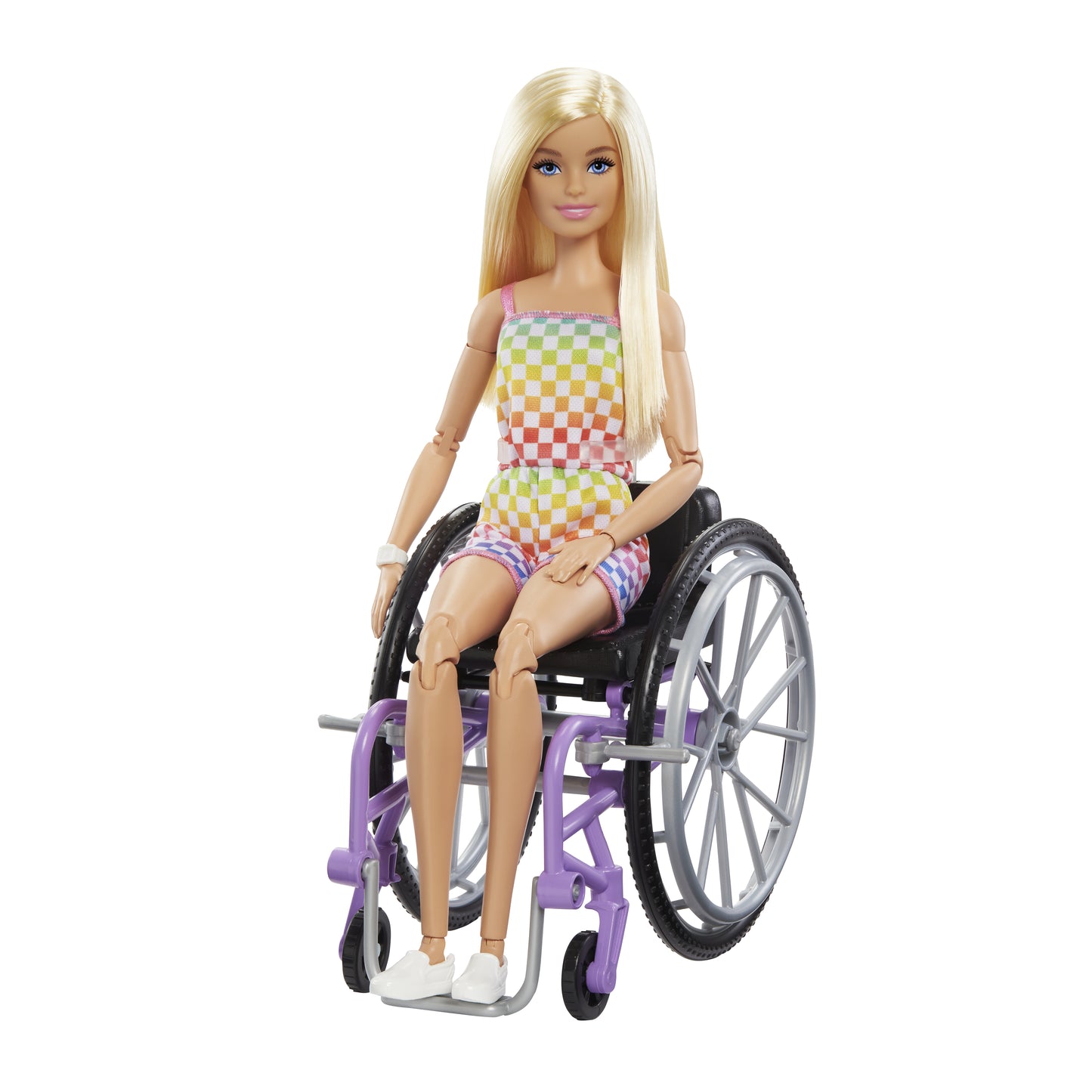 Mattel Barbie Fashionistas - Blond Docka med Funktionsnedsättning