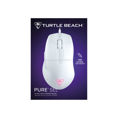 Turtle Beach Pure SEL - Vit Trådad Mus för Högerhand