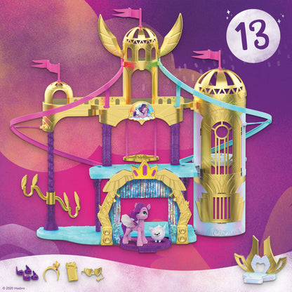 Hasbro My Little Pony: Princess Petals och Cloudpuff - Royal Racing Ziplines