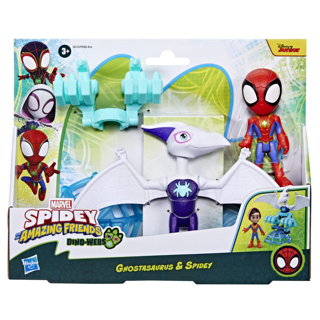 Hasbro Disney Marvel: Spidey och hans fantastiska vänner Dino-Webs - Ghostasaurus och Spidey