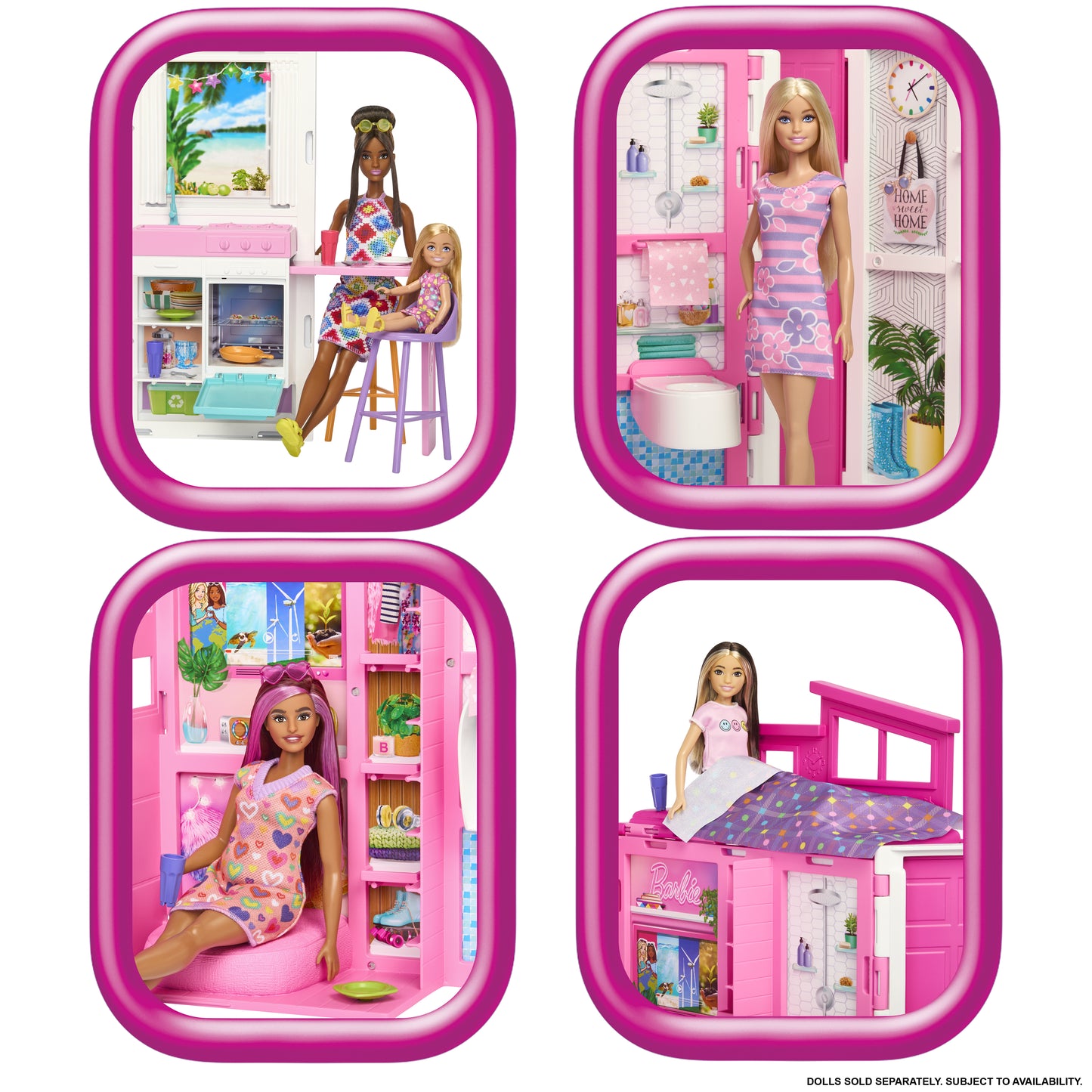 Mattel Barbie® Getaway House Lekset (HRJ76)