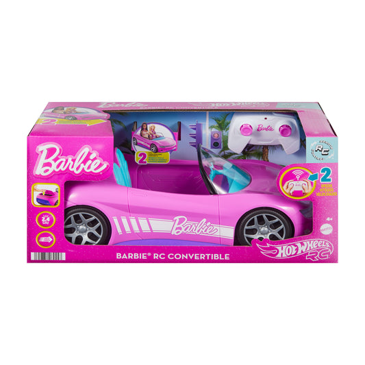 Mattel Hot Wheels R/C: Barbie RC Cabriolet - Rosa