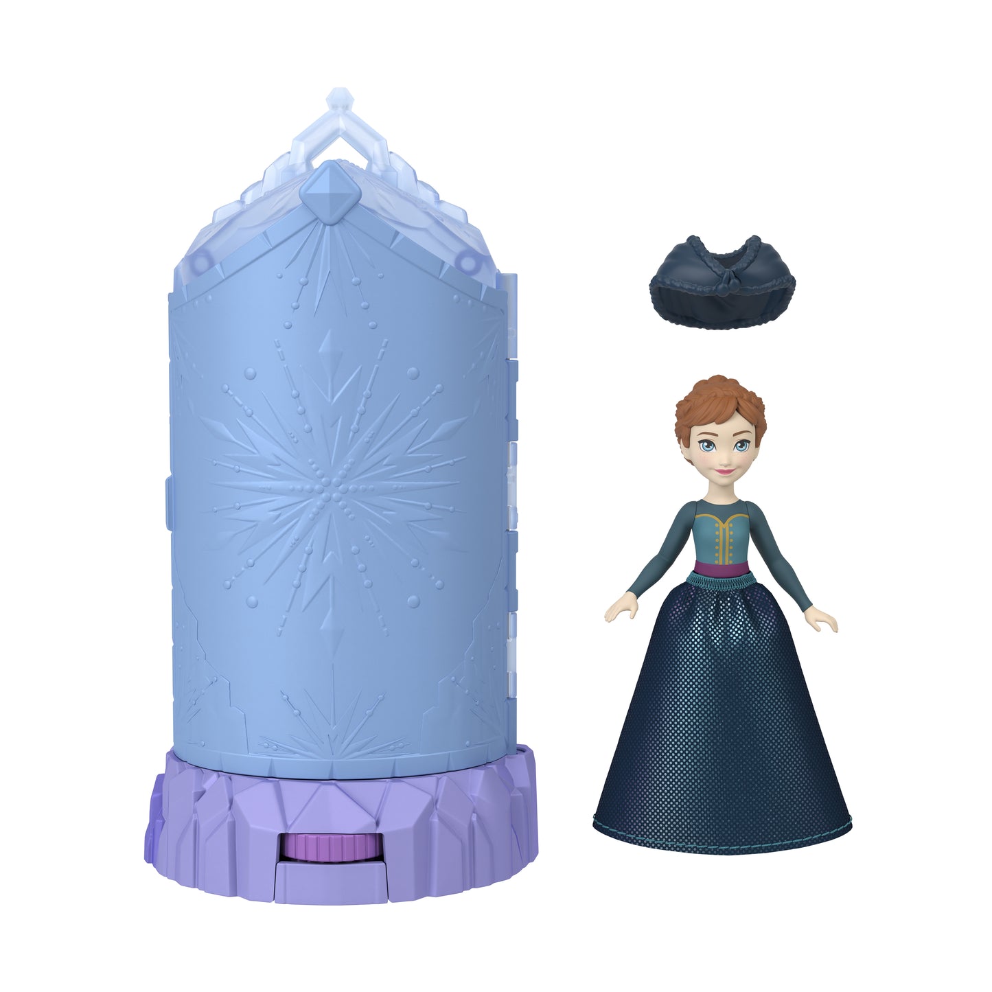 Mattel Disney: Frozen - Ice Castle Spin Surprise Mini Docka (JCR85)