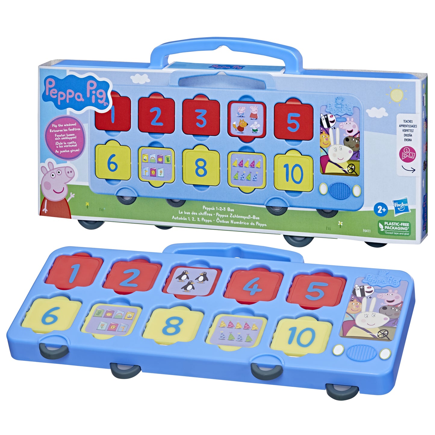 Hasbro Peppa Pig: Peppa's 1-2-3 Buss