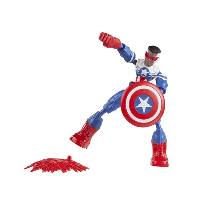 Hasbro Marvel: Avengers Bend and Flex - Captain America Action Figure (15cm)