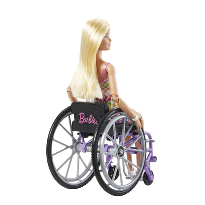 Mattel Barbie Fashionistas - Blond Docka med Funktionsnedsättning