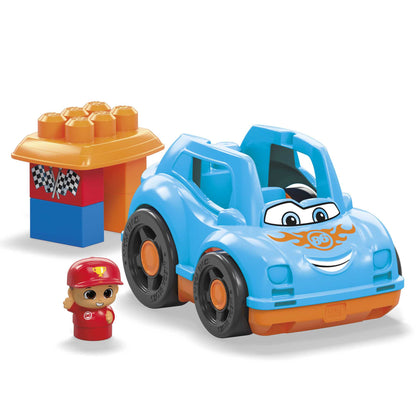 Fisher Price Mega Bloks: Block Buddies - Ricky Race Car (HKN41)