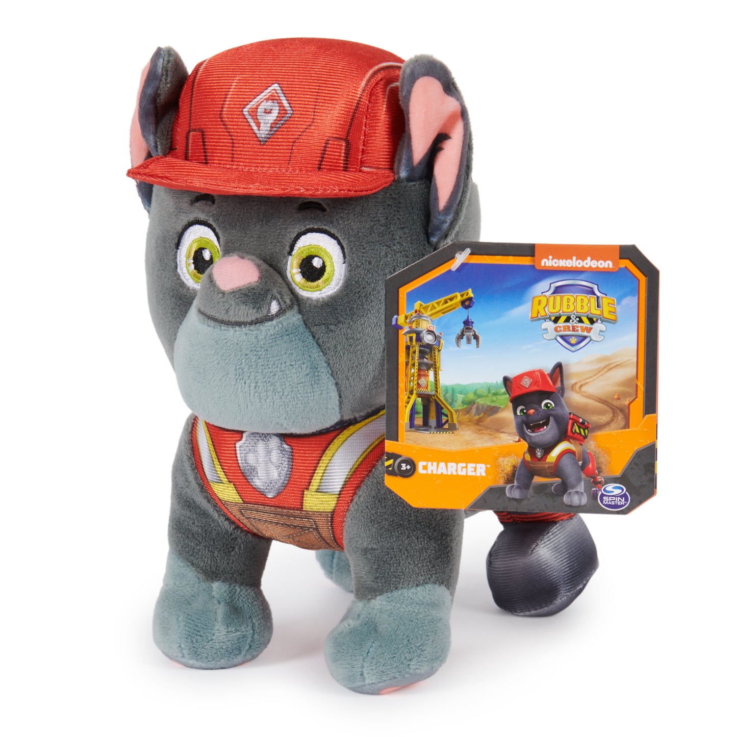 Spin Master Paw Patrol: Rubble och Crew - Charger Plush