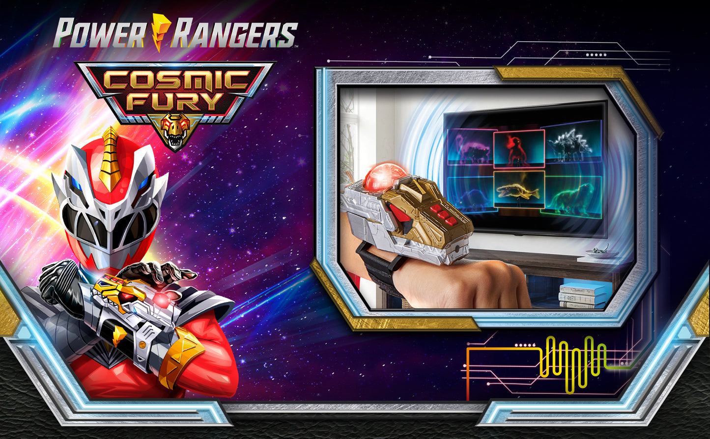 Hasbro Power Rangers: Cosmic Fury - Cosmic Morpher (F6469)