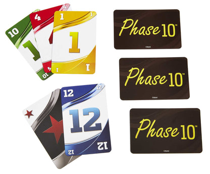 Mattel Games - Phase 10 Kortspel